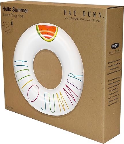 Miniatura 7 de Rae Dunn x CocoNut Float Junior Ring Float - Balsa inflable de 32 pulgadas y tubo interior de agua duradero - Conducción estable para fiestas de