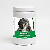 Vista 323 de Healthy Breeds Golden Retriever - Aceite de salmón masticable suave, 90