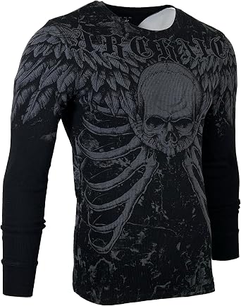 Xtreme Couture by Affliction Men's Thermal Shirt Collison