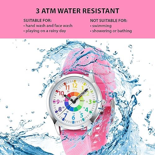 Miniatura 5 de Reloj para niños, relojes para niños de 8 a 12 años, reloj analógico para niños, reloj para niñas, relojes para niñas de 8 a 10 años, 3-5, 4, 7, 5,