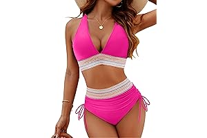 High-Top Swimsuit for Women: Enhancing Silhouette and Comfort