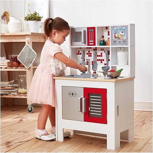 Miniatura 4 de Teamson Kids - Cocina plegable grande - Juego blanco