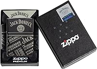 Vista 10 de Zippo encendedor con logo de Jack Daniel's