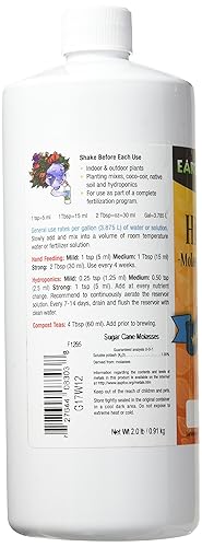 Miniatura 3 de ARZER HydroOrganics HOF08304 Earth Juice Hi-Brix MFP, 1 cuarto de galón, 1 cuarto de galón