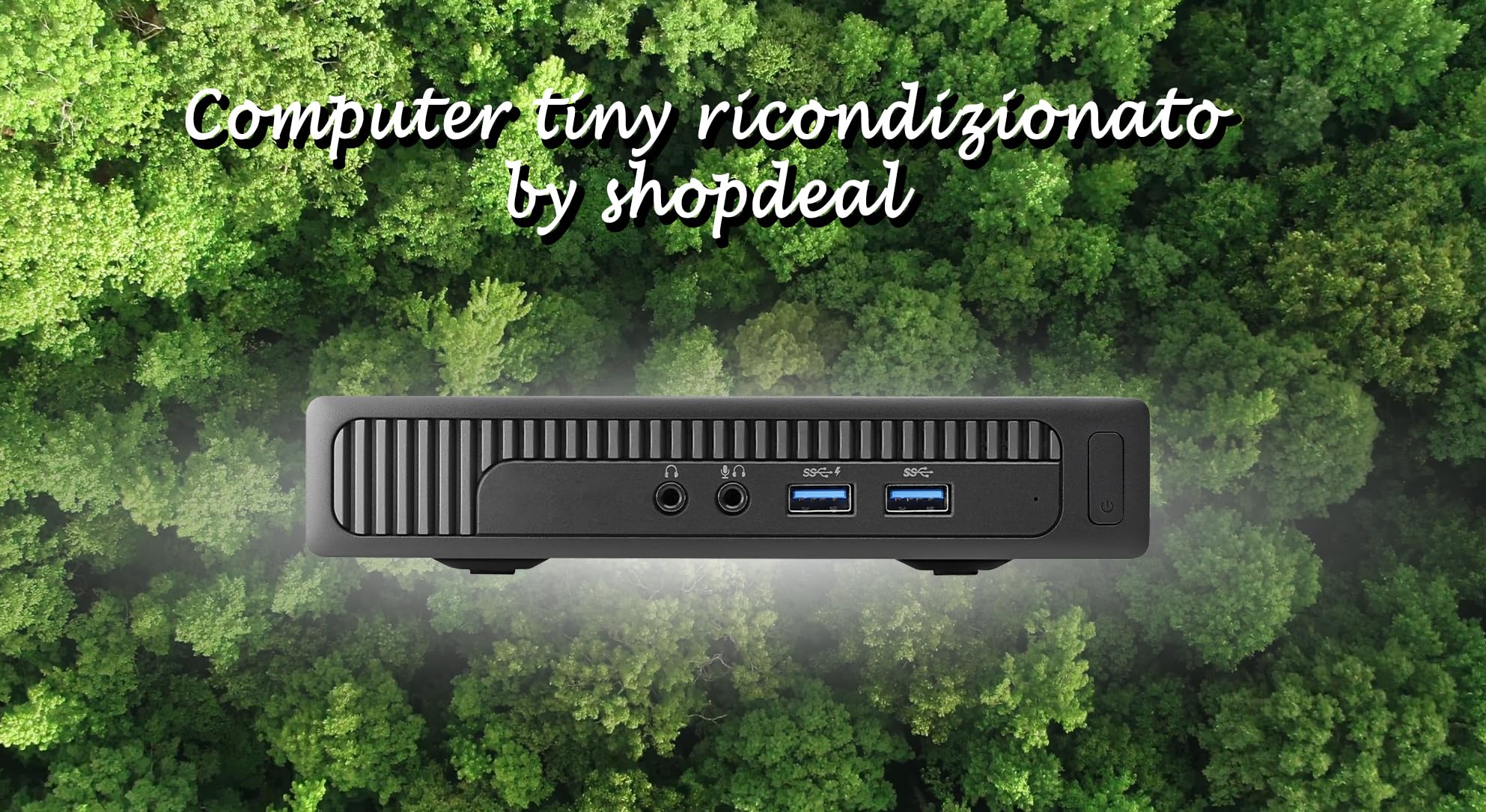 Mini PC fijo - Procesador Core i5 - RAM 8 Gb - SSD 256 GB - Win 11 - Wi Fi - Libre Office - (Reacondicionado Garantizado)