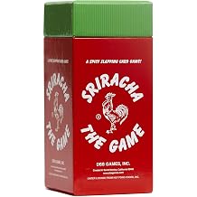 DSS Games Sriracha: The Game [A Spicy Slapping Card Game for The Whole Family | Great for White Elephant Gifts, Stocking Stuffers, Coworkers, Under $20, Ages 7 and Up] | 52 Cards, 2-4 Players, Ages 7+, Stocking Stuffer, Gifts Under $20, White Elephant Gift, Family Game