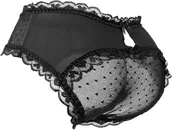 Bommi Fairy Mutandine sexy da uomo Sissy Knickers Slip Stretch Vita