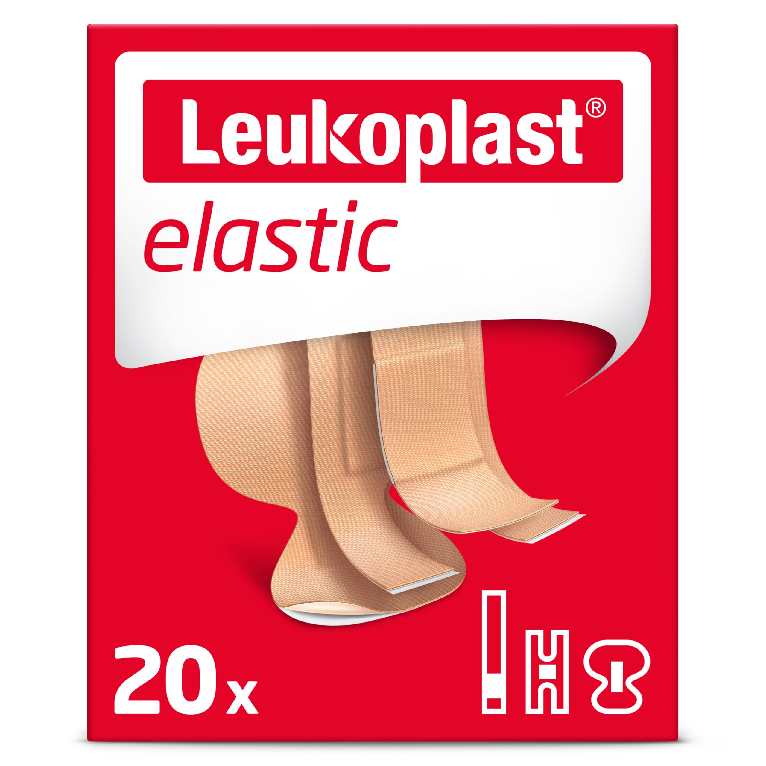 Essity Leukoplast Elastic Bandages, Pack of 20