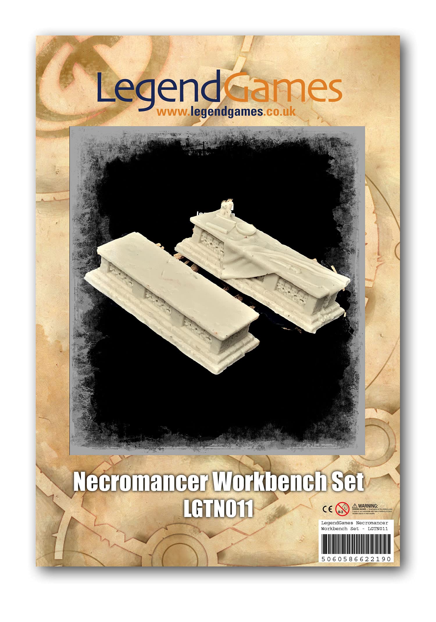 LegendGames Resin Dungeons Necromancer Work Bench Set