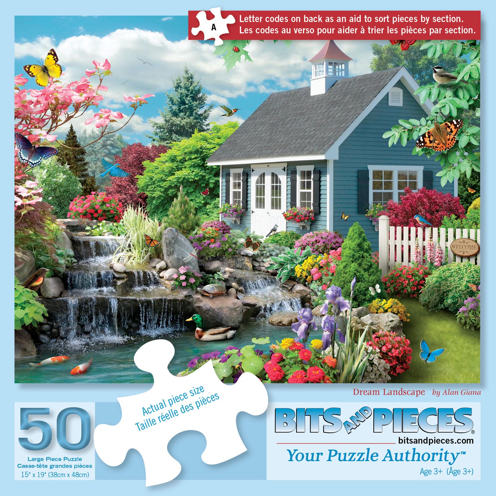 風景　Jigsaw Puzzle 日本　ジグソーパズル　大量　まとめ売り Amazon | Bits and Pieces – 50ピース ジグソーパズル 大人用