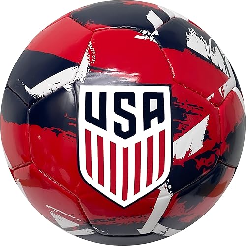 Miniatura 5 de Icon Sports Balón de fútbol de EE. UU. talla 4, pelota de fútbol estadounidense con licencia #4 marino,Rosado,Rojo