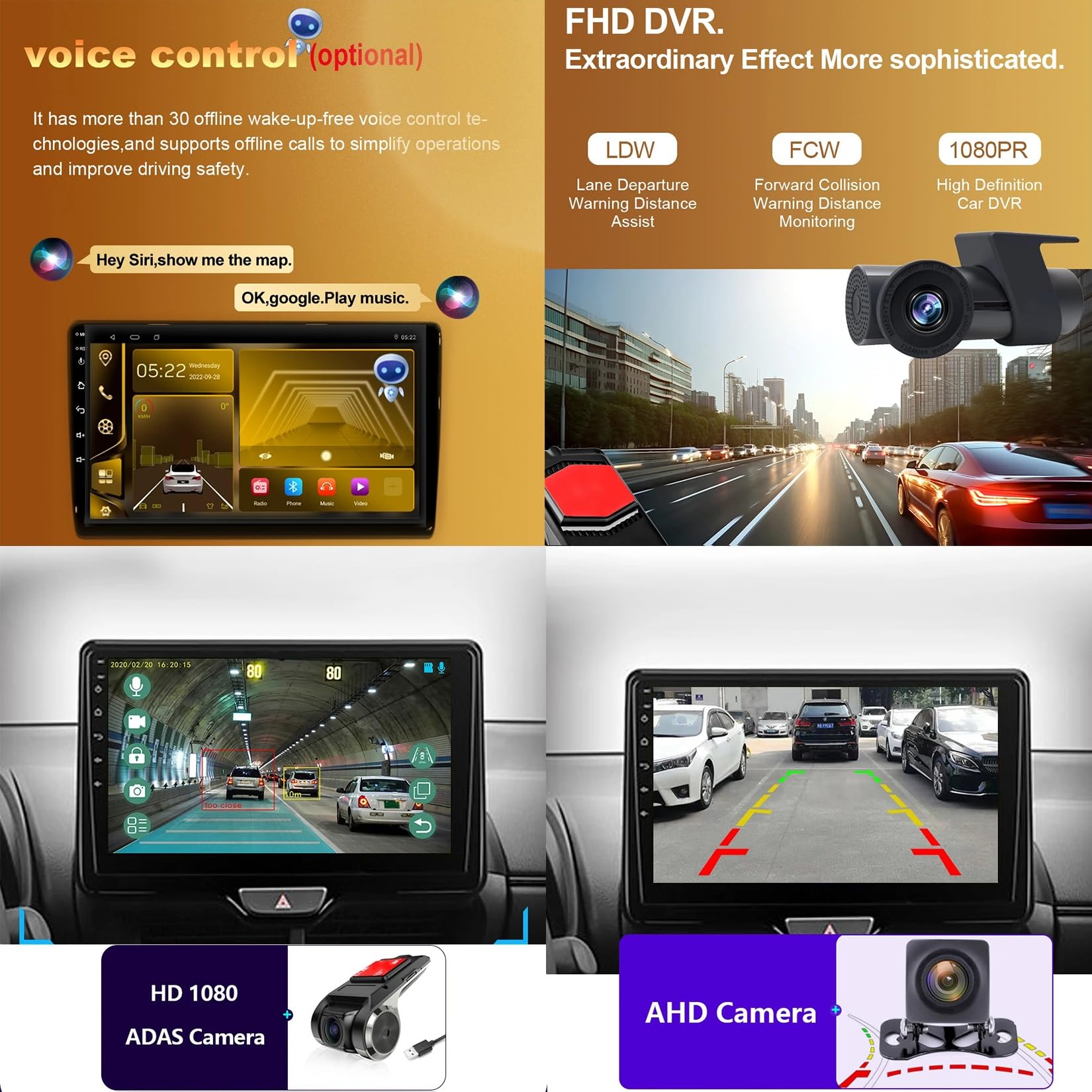 9 Cali Podwójny Din Android 12 Radio samochodowe,dla Peugeot 301 Citroen Elysee 2014 - 2016 ,z Car Play Tylna Kamera Kierownicy Bluetooth GPS FM Radio WIFI AM USB ( Kolor : A, Size : Y90