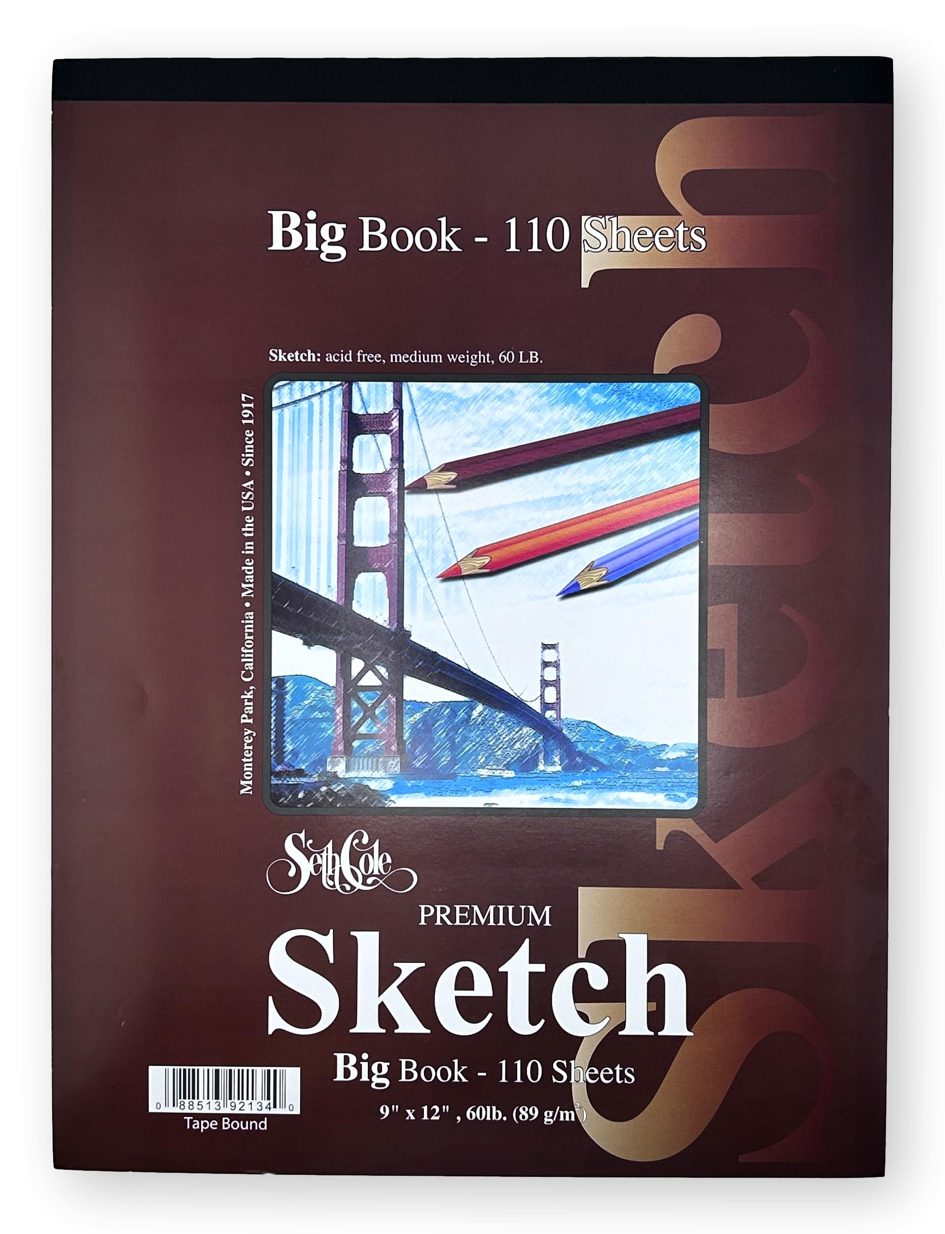 Amazon.com: Seth Cole SC92T Sketch Big Book; 9