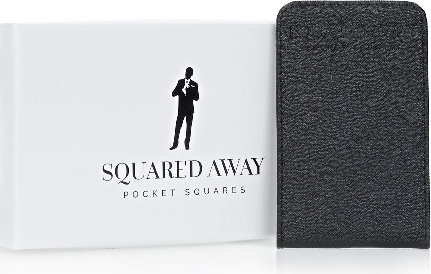 Squared Away Men's Pocket Square Holder & Innovative Pocket Square