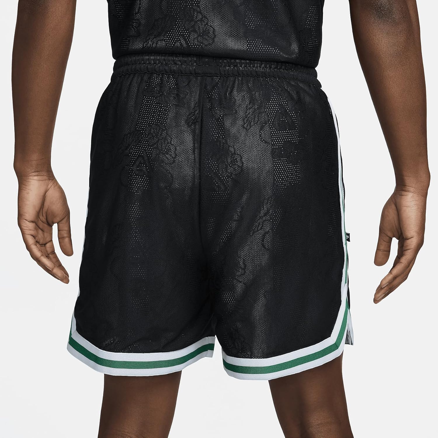 Giannis Men's 6" Dri-FIT DNA Basketball Shorts (Black/Blue Tint/White, FZ0827-010) Size Medium - Image 3