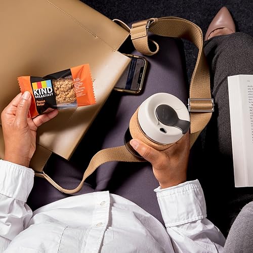 Miniatura 3 de KIND Desayuno, barra de aperitivos saludable, mantequilla de maní, barras de desayuno sin gluten, 100% granos integrales, paquetes de 1.76 onzas (30