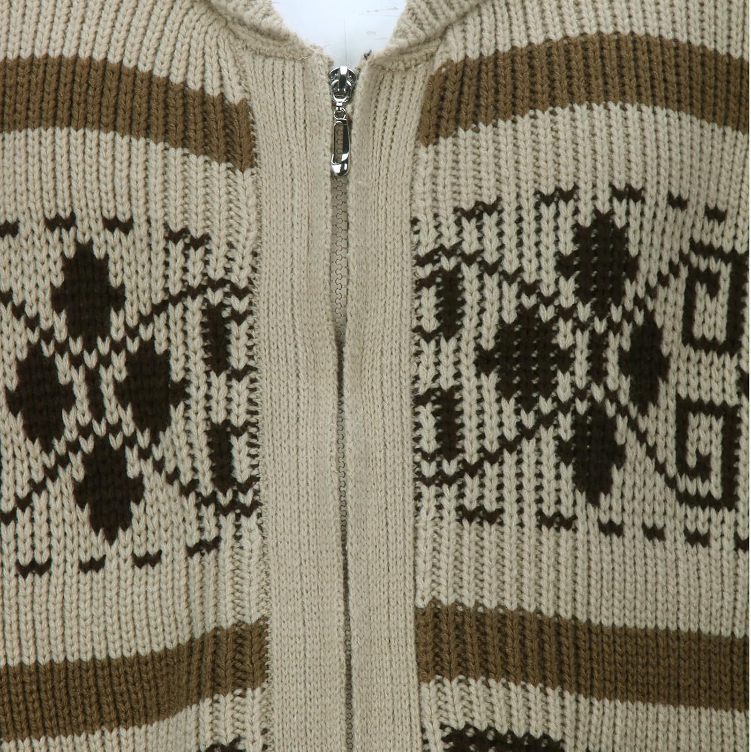 Men The Dude Sweater Costume Adults Shawl Collar Zip Up Knit Cardigan Sweater Halloween Cosplay Outerwear - Image 6