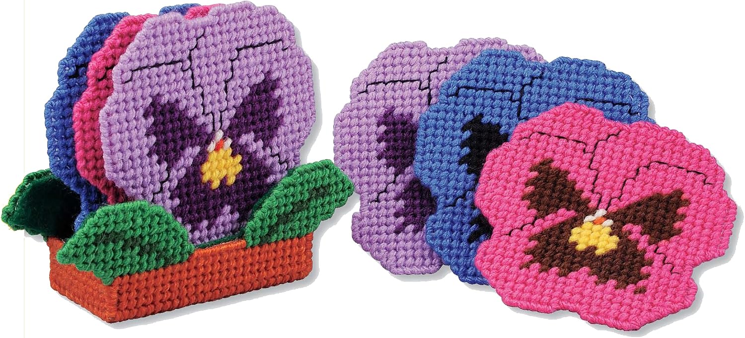 LEISURE ARTS Tissue Boxes and Coasters