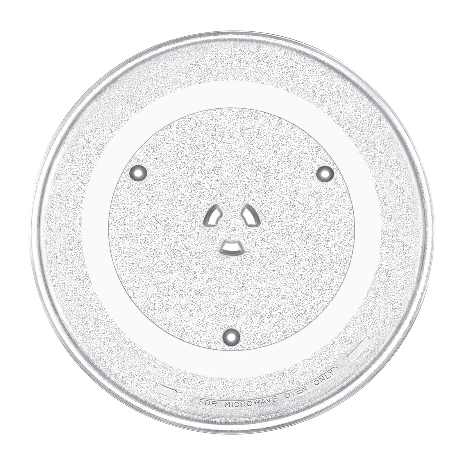 SPARES2GO Universal Microwave Turntable Plate 6 Lug Fixing Y Type Glass Dish Tray (11.5" / 28.8cm / 288mm)