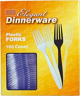 Heavy Polystyrene Boxed Fork , 1000 forks per case