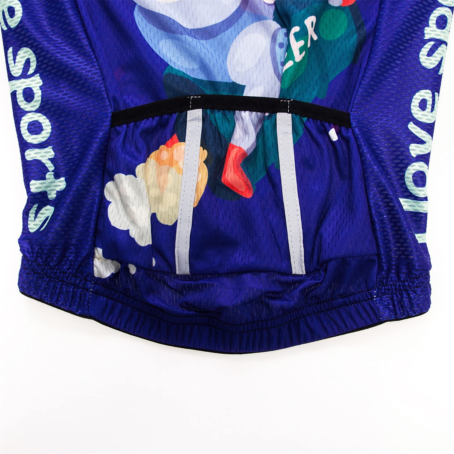 Ensemble de short de cyclisme rembourré pour enfant