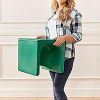 Vista 71 de ECR4Kids Tri-Me 3 en 1 silla cubo, muebles para niños, color azul polvo