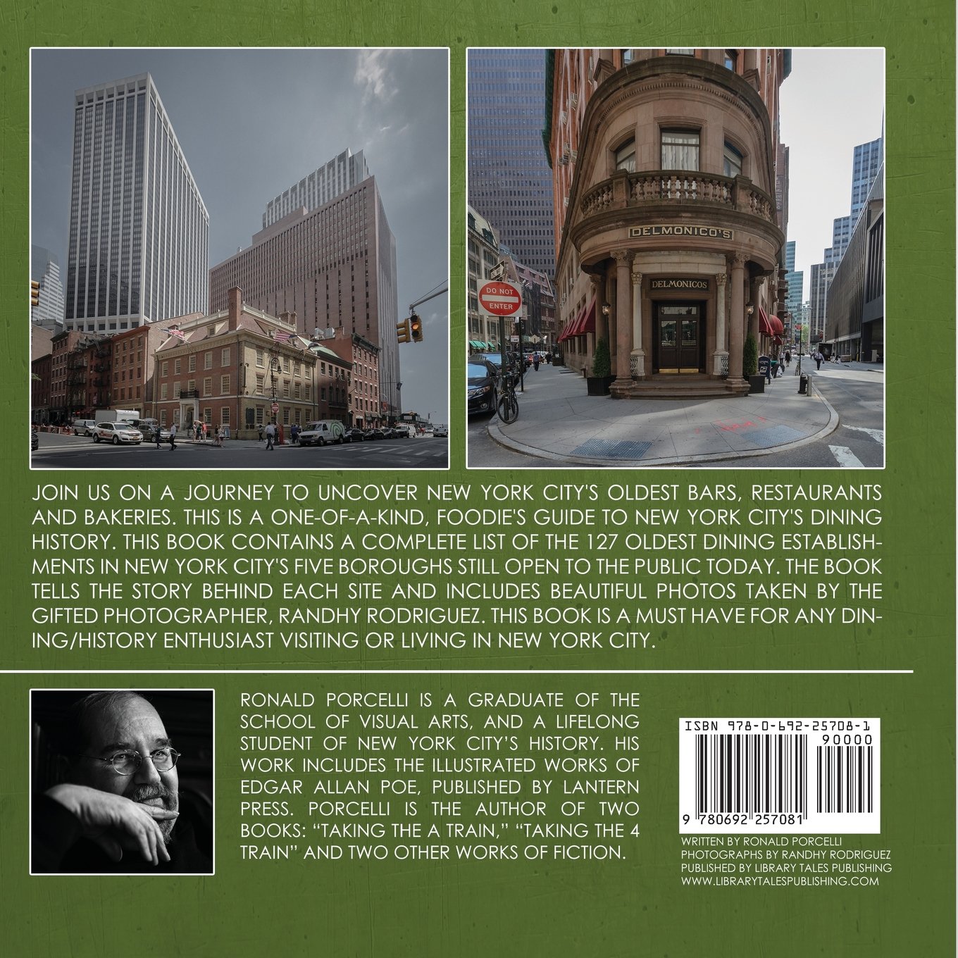 New York City's Oldest Restaurants, Bars and Bakeries: A Book on Living History