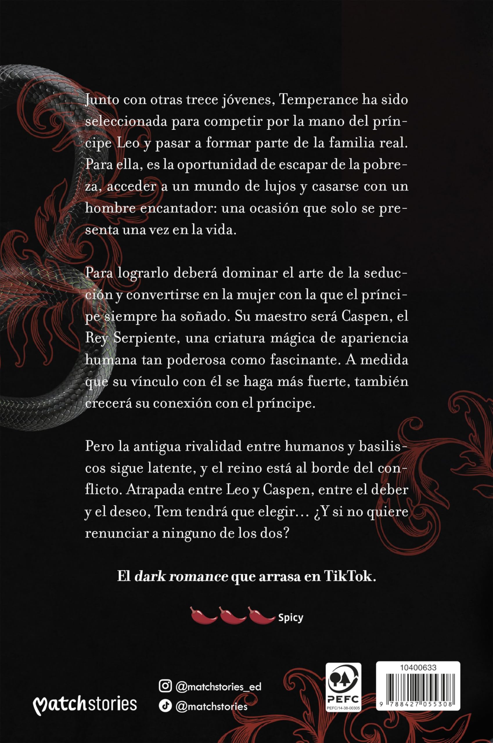 El beso del basilisco (Matchstories Romántica Fantasy)