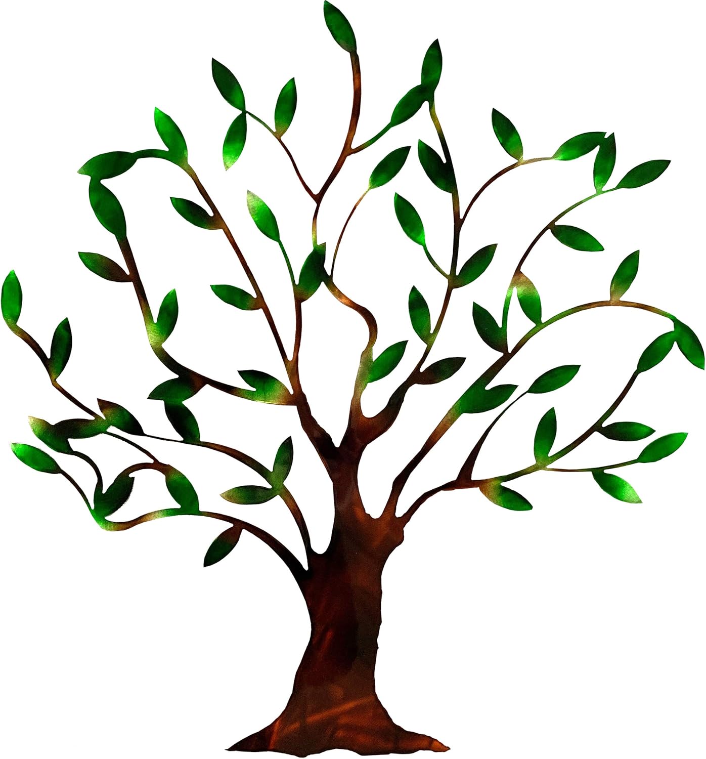 Dream Tree Metal Decor, Candy Brown-Green