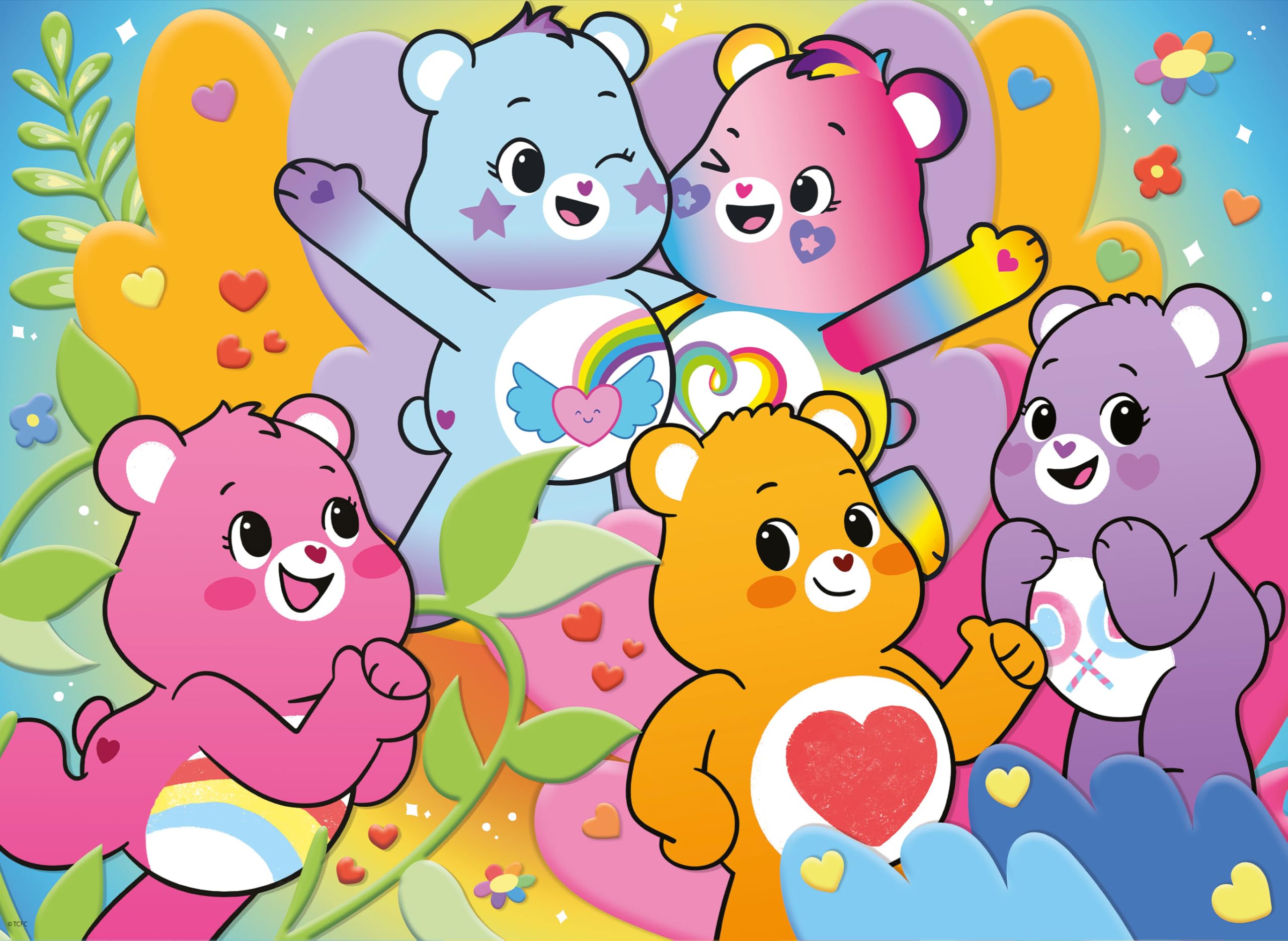 Lisciani Giochi - Care Bears Puzzle DF Maxi Floor 24, 116881