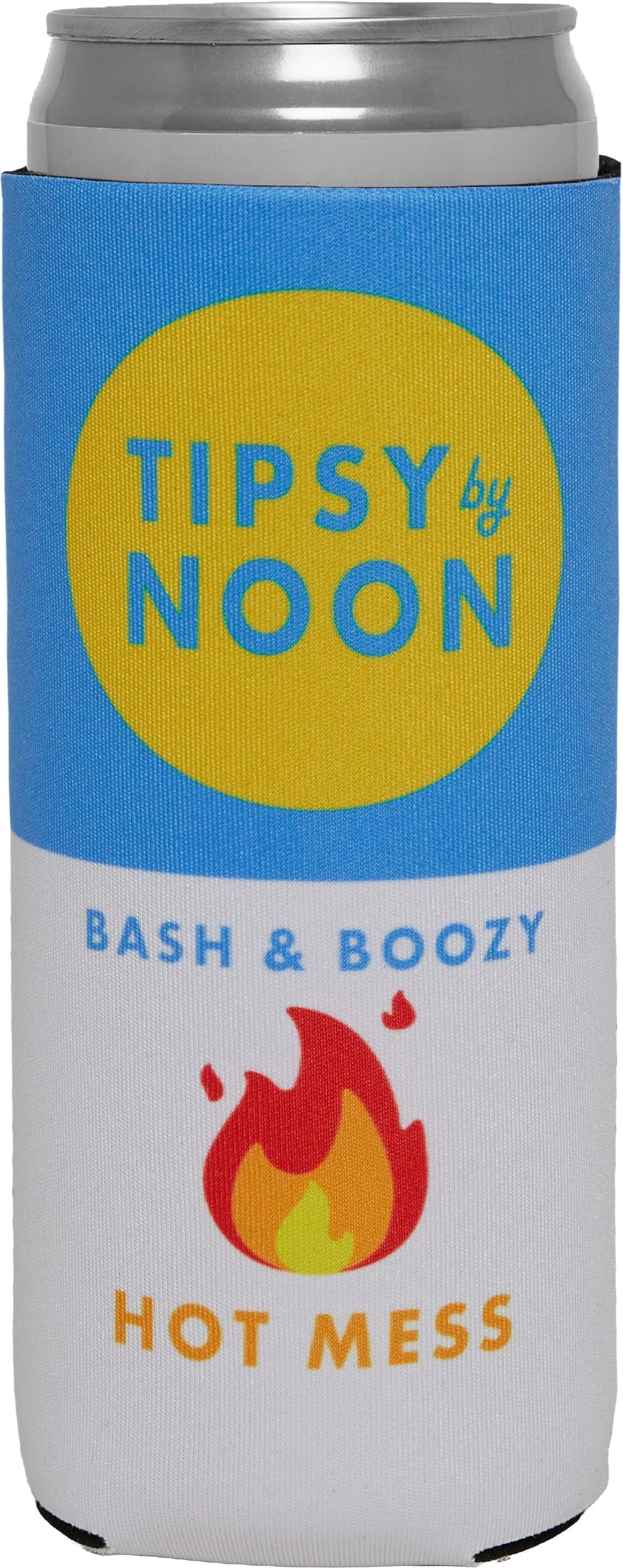 Slim Can Cooler - Hot Mess - Orange
