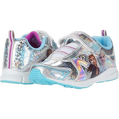 Женские кроссовки Josmo Frozen 2 Sneaker (Toddler/Little Kid) silver/blue