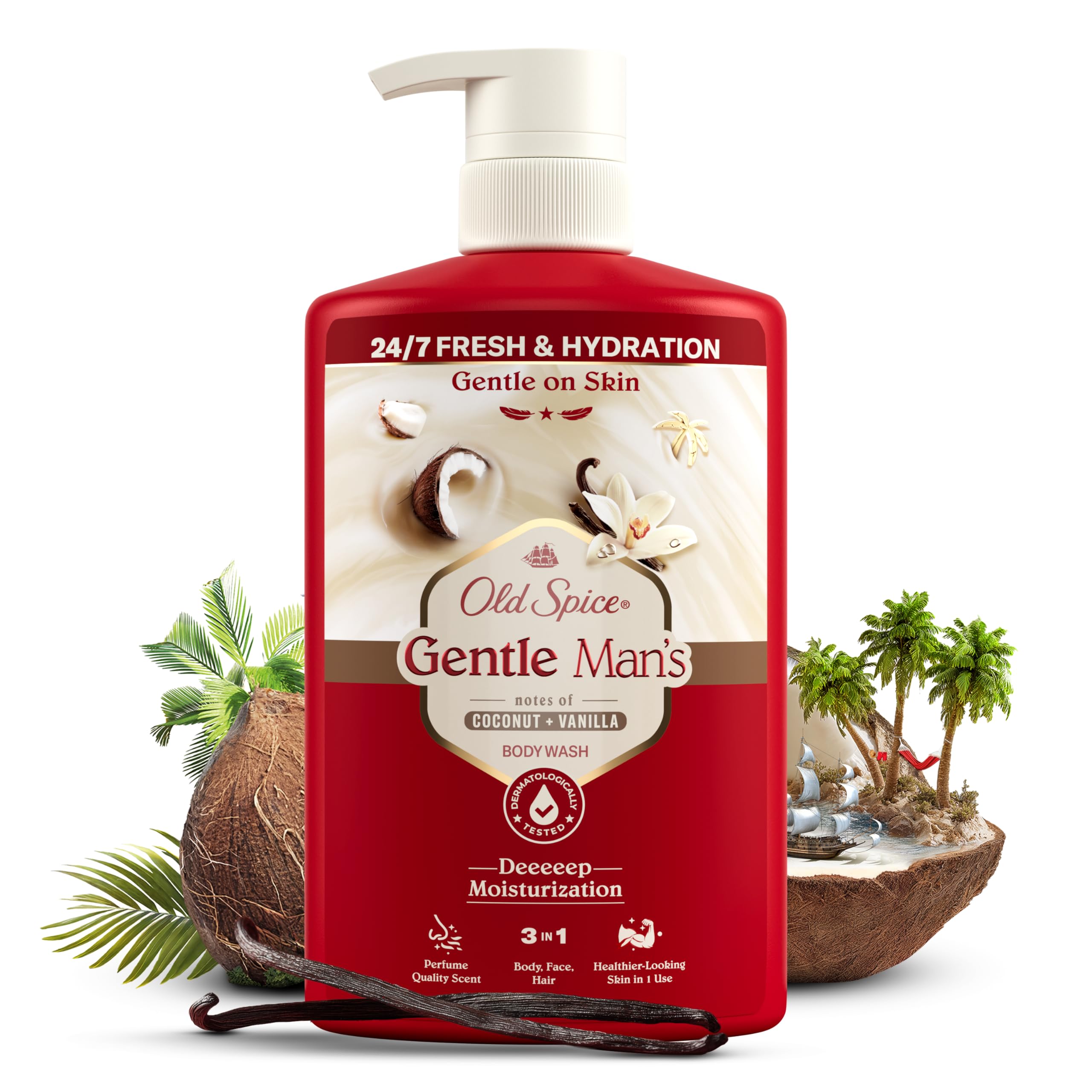 Schönheitsprodukte von Old Spice, Head & Shoulders, Pantene, Aussie, Herbal Essences, Olay