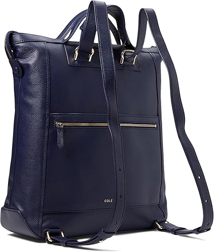 Miniatura 2 de Cole Haan Grand Ambition - Mochila convertible grande, color azul noche, talla única, Azul Evening, Mochila convertible grande Grand Ambition