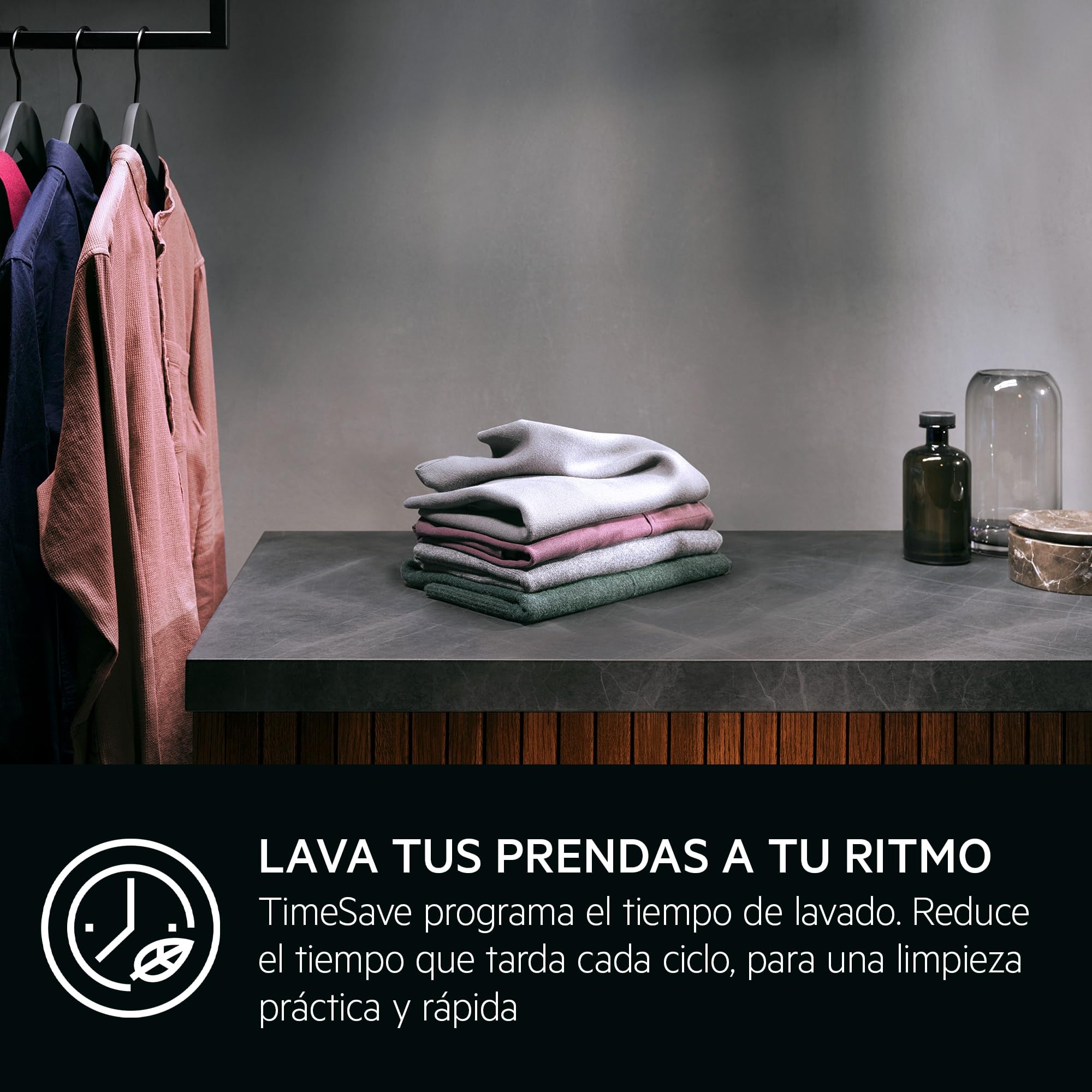 AEG Lavadora de Carga Frontal 9 kg, LFR6194O2Q, 1400 rpm, Libre Instalación, Serie 6000 ProSense, AutoDose, Motor Inverter, TimeSave Plus, Conectividad, Higiene Gentle Care, Blanco