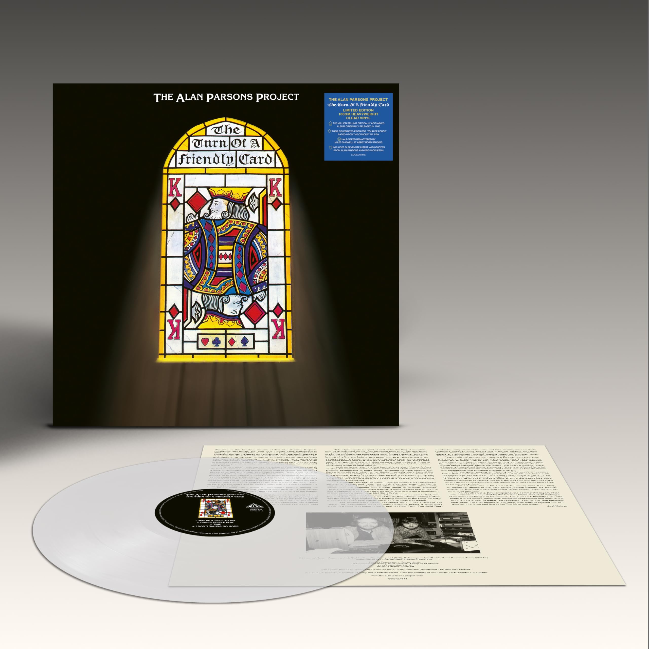 The Turn Of A Friendly Card (Half-Speed Remaster) (Clear Vinyl) [VINYL]
