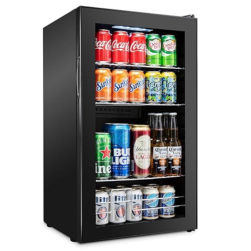 126 Can Beverage Refrigerator | Freestanding Ultra Cool Mini Drink