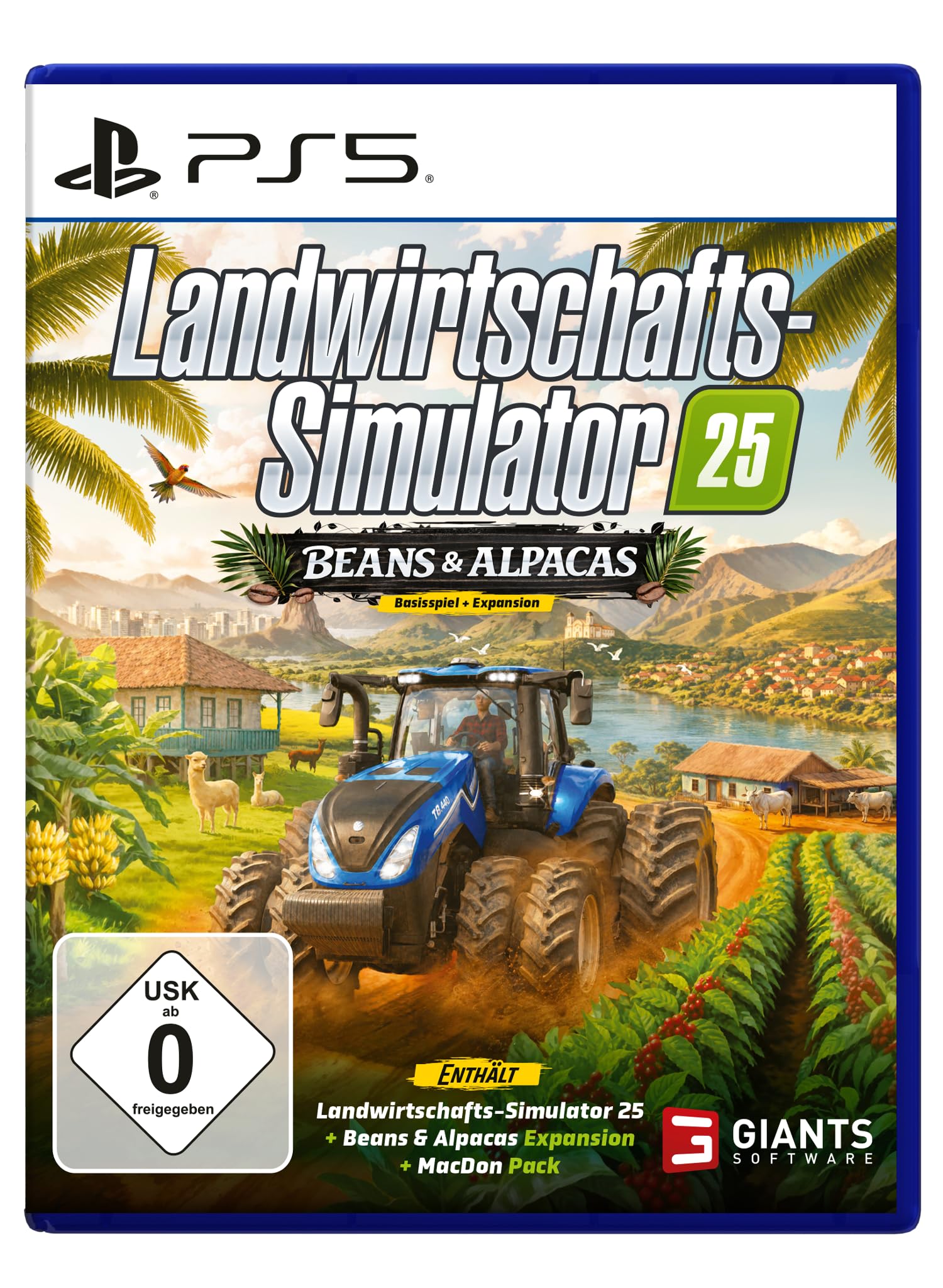 Landwirtschafts-   Simulator 25   Beans & Alpacas   (Playstation 5) (PS5)