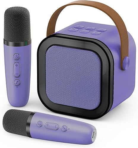 Miniatura 15 de Mini máquina de karaoke para niños y adultos, 2026, los mejores regalos de cumpleaños para niñas y niños de 3, 4, 5, 6, 7, 8 años, juguetes para