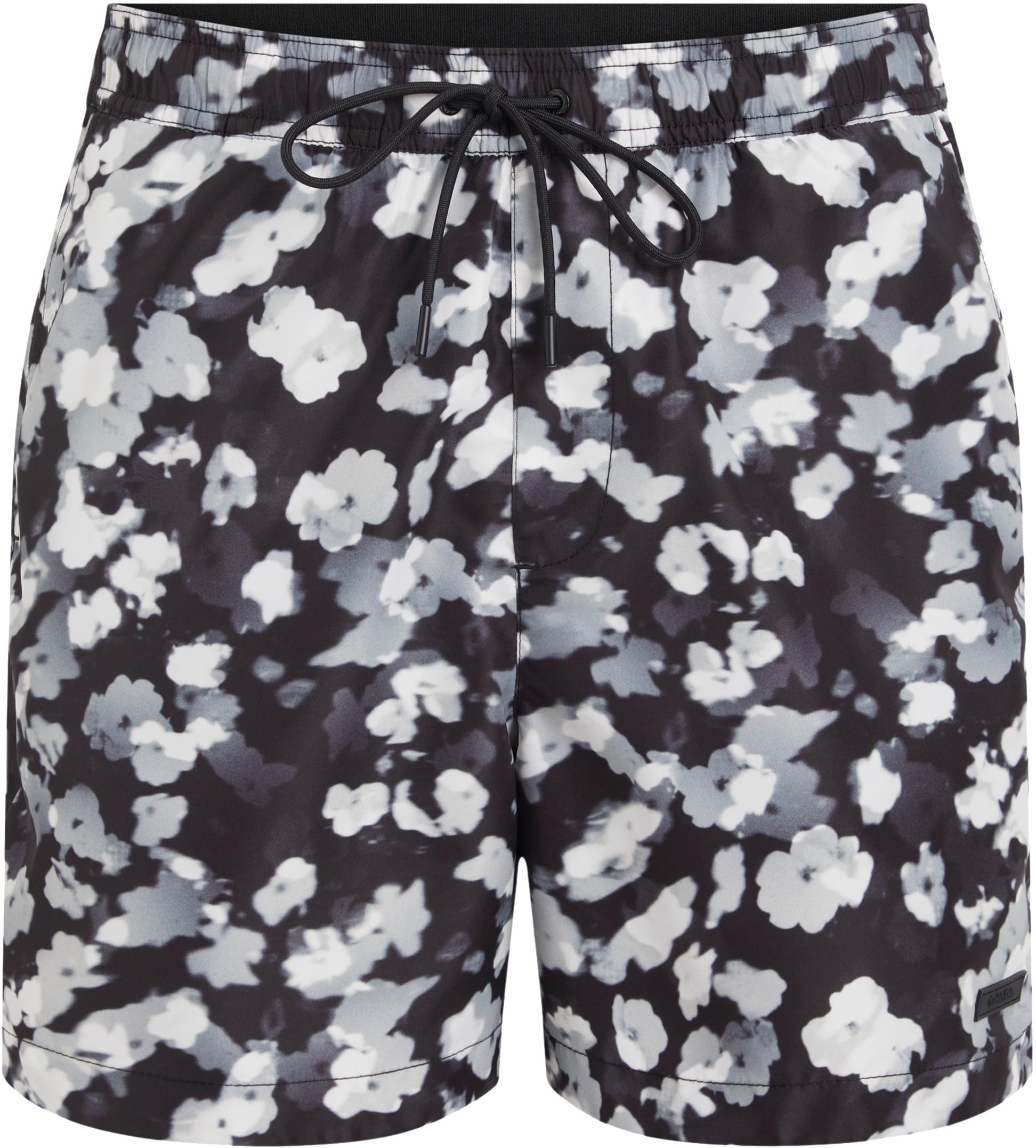 Calvin Klein Uomo Pantaloncino da Bagno Medium Drawstring-Print da Legare