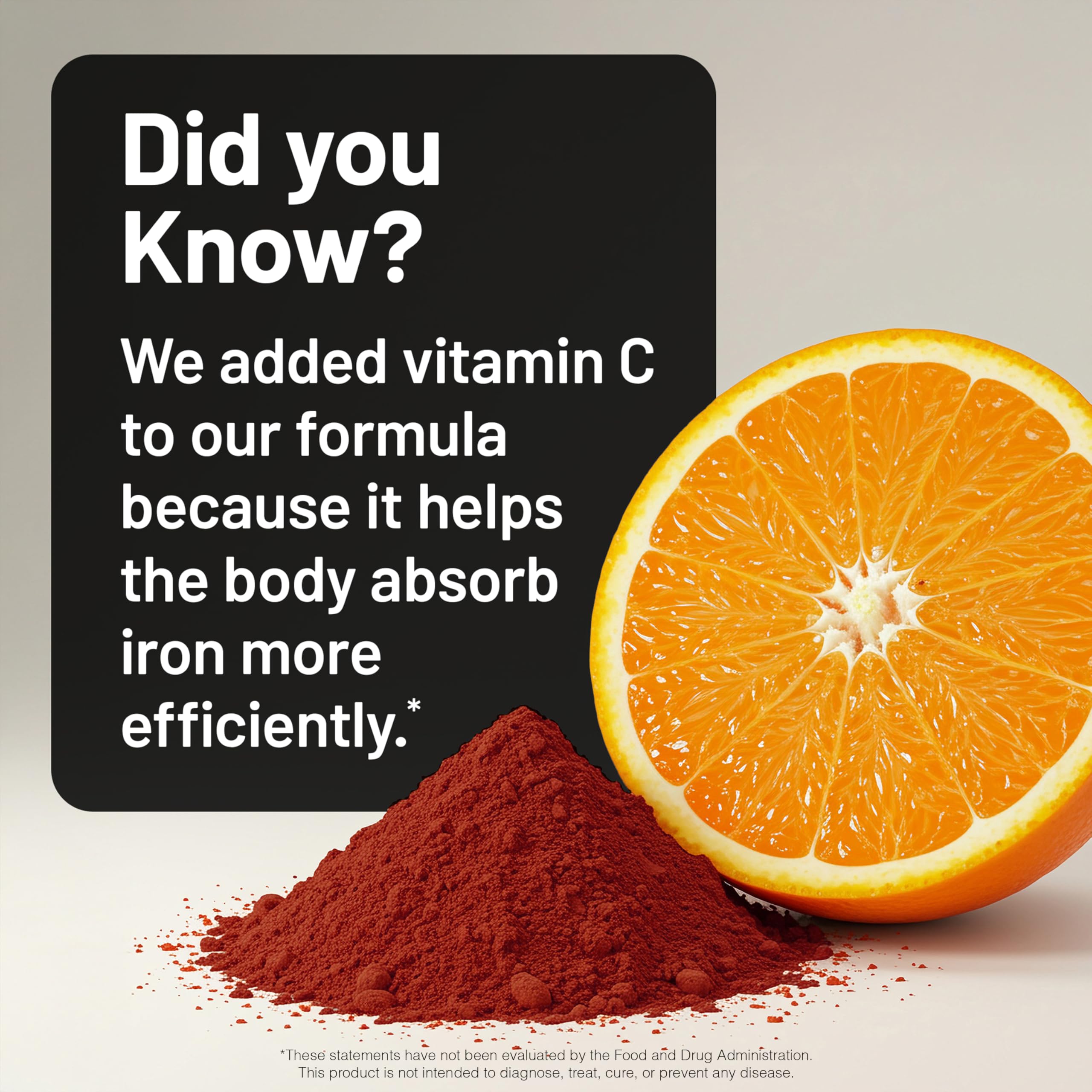NatureWise Iron Bisglycinate Supplement with Vitamin C & B12, 30 Tablets — Amazon image 10