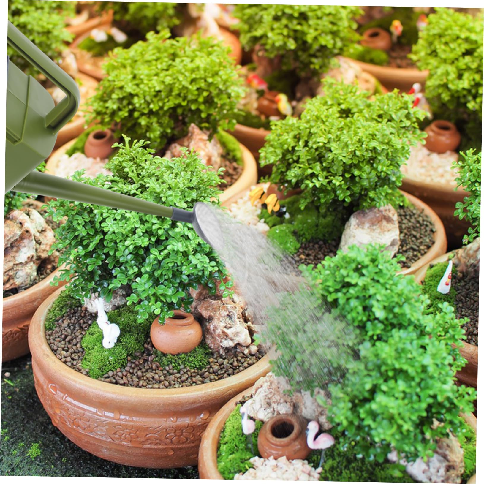 Happyyami Annaffiatoio Capacità Con Beccuccio Per Piante Da e Giardino Colore Vivace Per Uso Facile e Pratico
