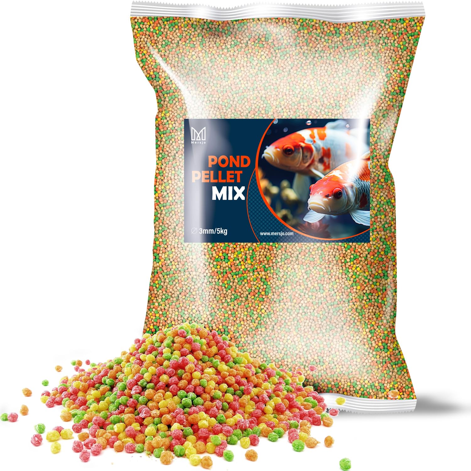 Aliment pour poissons granulés flottants 5 kg 3 mm