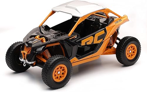 Nuevo Ray Can-Am Maverick X3 XRC Turbo ATV Naranja y Negro 1/18 Modelo Diecast