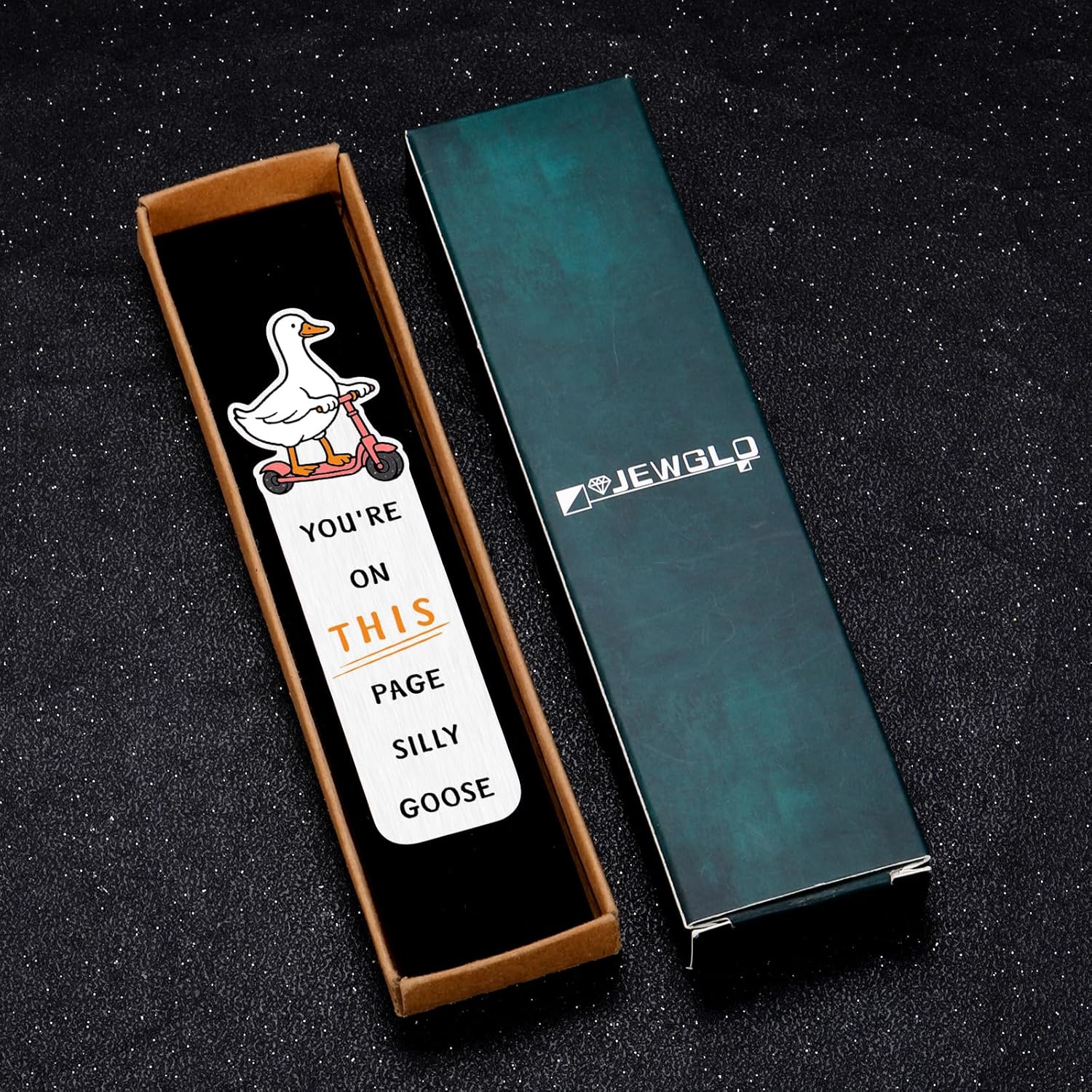 Silly Goose Bookmark Funny Bookmarks for Women Men Girls - Valentines Gifts for Teen Girls Boys, Book Marks for Reading Kids Women Men, Cute Bookmark Bookish Gifts for Books Lovers Valentines Birthday - Image 9