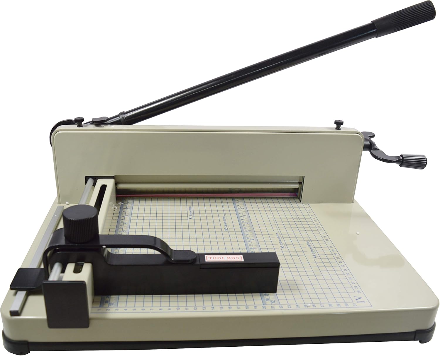 Heavy Duty All Steel 12.2in A4 Stack Paper Cutter Guillotine Trimmer : Office Products