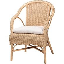 bali & pari Reinu Natural Rattan Dining Chair