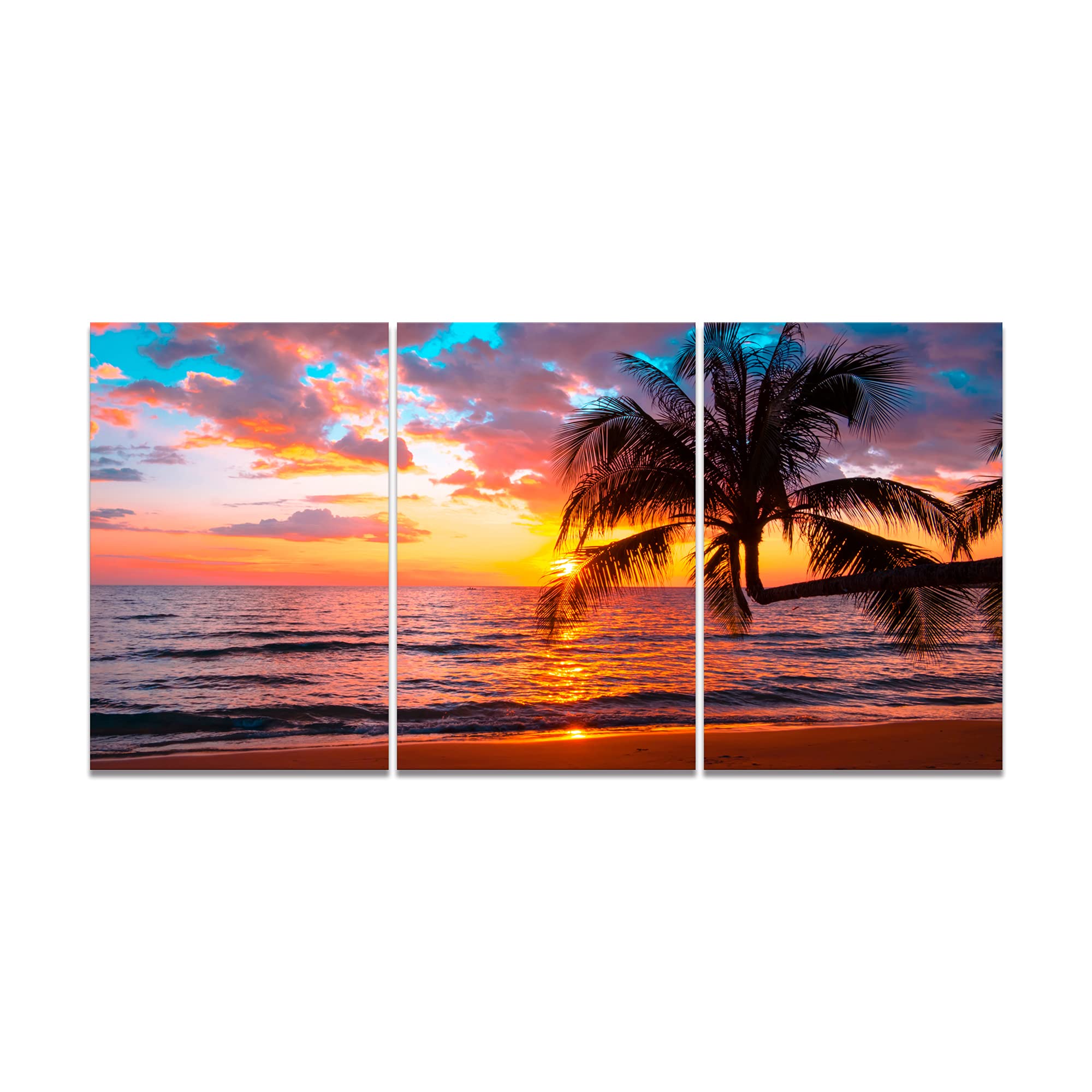 クリスチャン・リース·ラッセン】(海と夕日 版画 アート作品 サイン入り