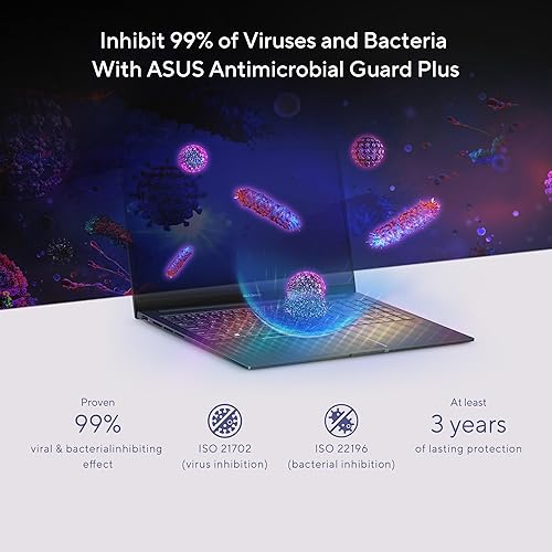 Miniatura 9 de ASUS Portátil Zenbook 15, pantalla FHD de 15.6 pulgadas, CPU AMD Ryzen 7 7735U, gráficos AMD Radeon, 16 GB de RAM, SSD de 512 GB, Windows 11 Home,