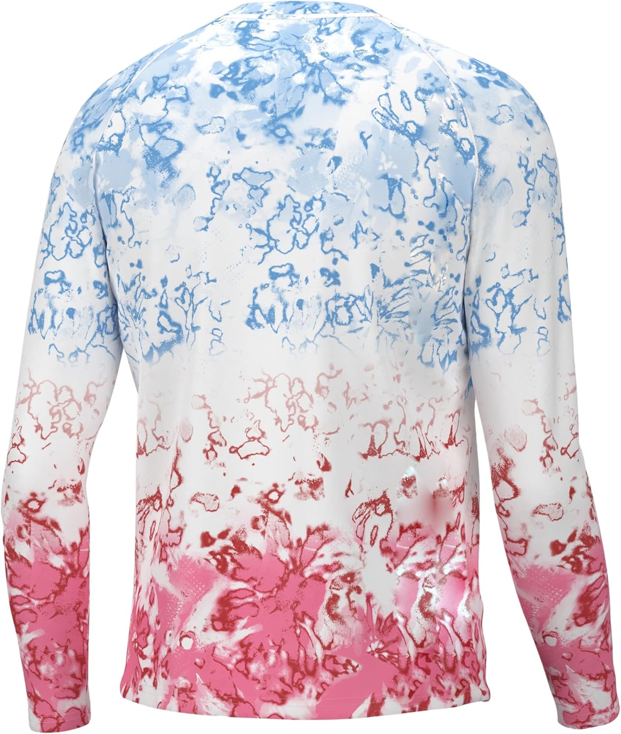 HUK Mens Pursuit Graphic Long Sleeve Shirt, Sun Protect Fishing Shirt